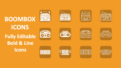 Boombox Icons - Slide 1