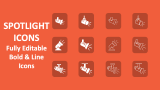Spotlight Icons - Slide 1