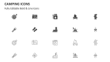 Camping Icons - Slide 2