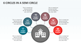 6 Circles in a Semi Circle - Slide 1