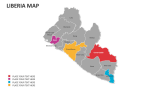 Liberia map - Slide 5