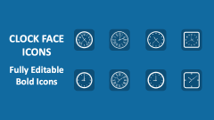 Clock Face Icons - Slide 1