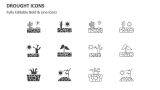 Drought Icons - Slide 2