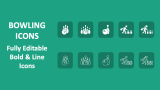 Bowling Icons - Slide 1