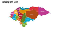 Honduras Map - Slide 1
