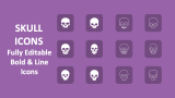 Skull Icons - Slide 1