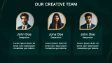 Dark Green Presentation Theme - Slide 4