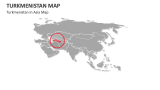 Turkmenistan Map - Slide 5