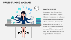 Multi-Tasking Woman - Slide 1