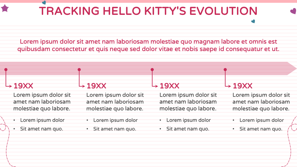 Free - Hello Kitty Template for Google Slides and PowerPoint - PPT Slides
