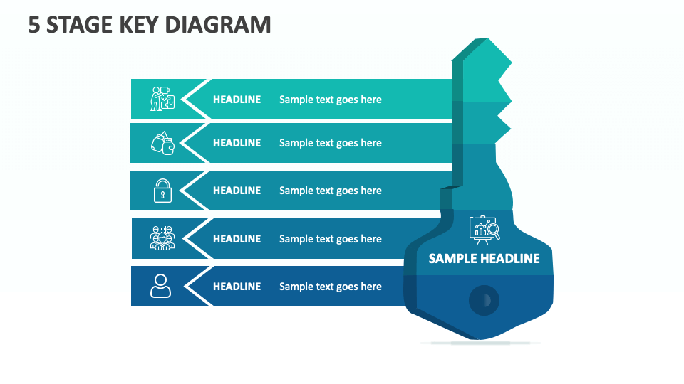 5 Stage Key Diagram - Slide 1