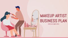 Makeup Artist Business Plan - Slide 1