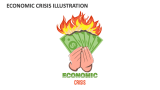 Economic Crisis Illustration - Slide 3