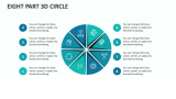 Eight Part 3D Circle - Slide 1