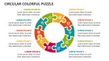 Circular Colorful Puzzle - Slide 10