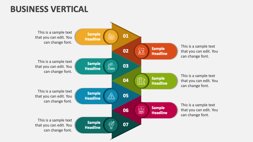 Business Vertical PowerPoint and Google Slides Template PPT Slides