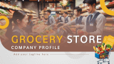 Grocery Store Company Profile - Slide 1