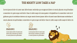 The Lion and The Mouse Presentation Theme - Slide 4