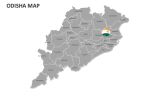 Odisha Map - Slide 2