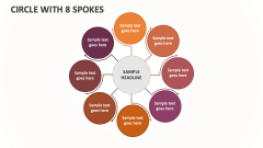 CIrcle with 8 Spokes - Slide 1