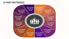 12 Part Rectangle - Slide 1
