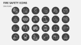 Fire Safety Icons - Slide 4