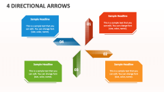 4 Directional Arrows - Slide 1