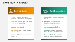 True North Values - Slide 1
