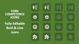 Core Competence Icons - Slide 1