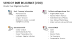 Vendor Due Diligence Checklist - Slide 8