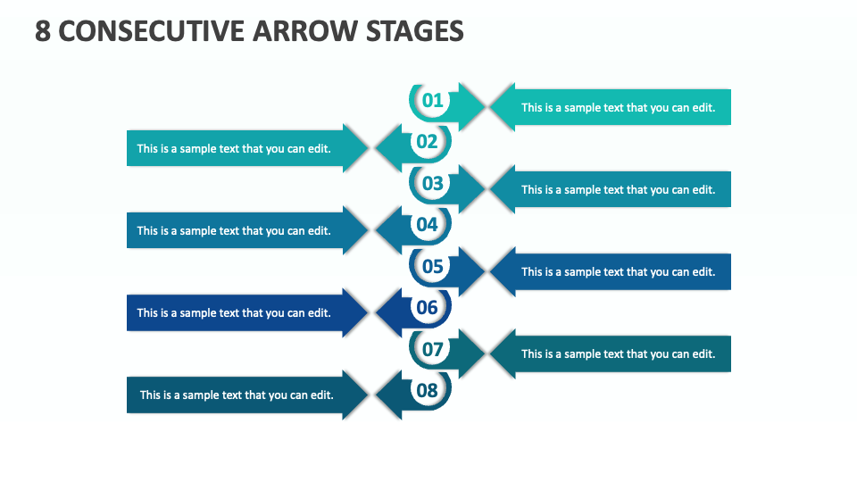 8 Consecutive Arrow Stages - Slide 1