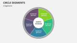 Circle Segment Diagram - 5 Segments - Slide 3