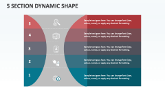 5 Section Dynamic Shape - Slide 1