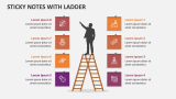 Sticky Notes with Ladder - Slide 6