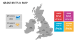 Great Britain Map - Slide 14