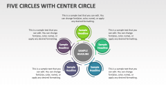 Five Circles with Center CIrcle - Slide 1