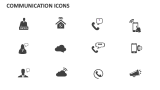 Communication Icons - Slide 5