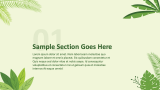 Rainforest Background theme - Slide 3