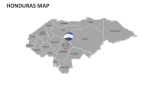 Honduras Map - Slide 3