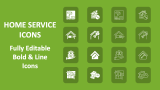 Home Service Icons - Slide 1