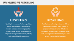 Upskilling Vs Reskilling - Slide 1