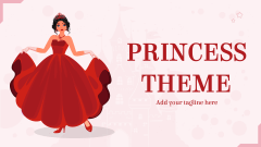 Princess Presentation Theme - Slide 1