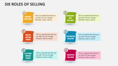 Six Roles of Selling - Slide 1