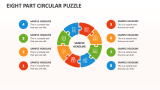 Eight Part Circular Puzzle - Slide 1