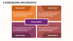 4 Dimensions Infographic - Slide 1