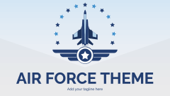 Air Force Theme - Slide 1