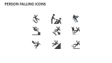 Person Falling Icons - Slide 2