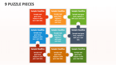 9 Puzzle Pieces - Slide 1