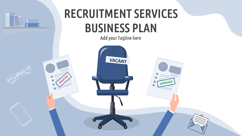 Recruitment Services Business Plan PowerPoint and Google Slides 