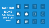 Take Out Icons - Slide 1